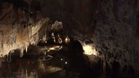 Ilustračná snímka - jaskyňa Domica.