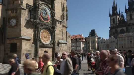 Ilustračná snímka - orloj v Prahe.