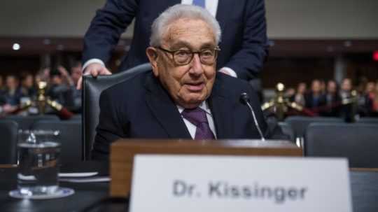 Bývalý americký minister zahraničných vecí Henry Kissinger.