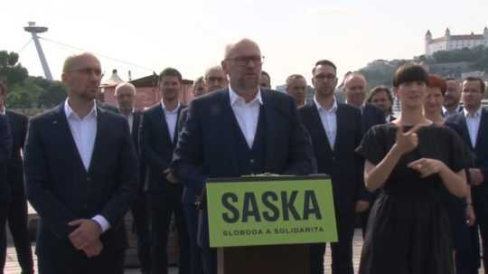 Predseda SaS Richard Sulík predstavuje prvých 30 mien na kandidátnej listine.
