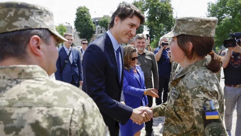 Kanadský premiér Trudeau pricestoval do Kyjeva