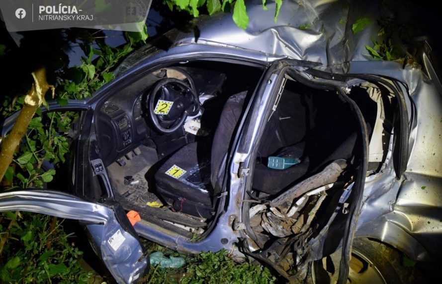 Pri dopravnej nehode v šalianskom okrese zahynul len 17-ročný spolujazdec