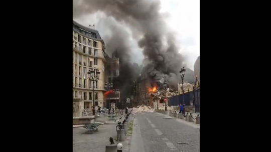 V 5. parížskom obvode sa ozval silný výbuch a zrútil sa dom.