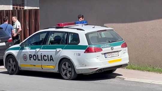 policajné auto
