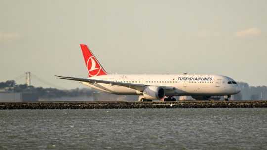 Na snímke je lietadlo spoločnosti Turkish Airlines.