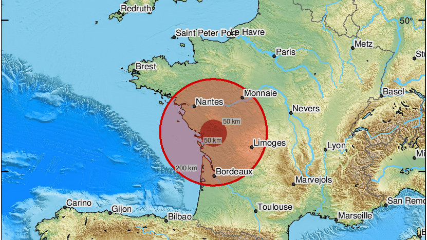 Les habitants d’une région de l’ouest de la France évaluaient l’étendue des dégâts après le rare tremblement de terre de vendredi.