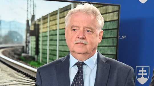 Na snímke generálny riaditeľ Železníc Slovenskej republiky Miloslav Havrila.