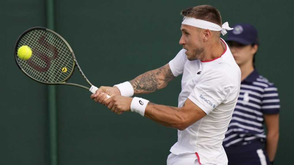 Jediný slovenský zástupca v mužskej dvojhre Alex Molčan končí už v prvom kole Wimbledonu
