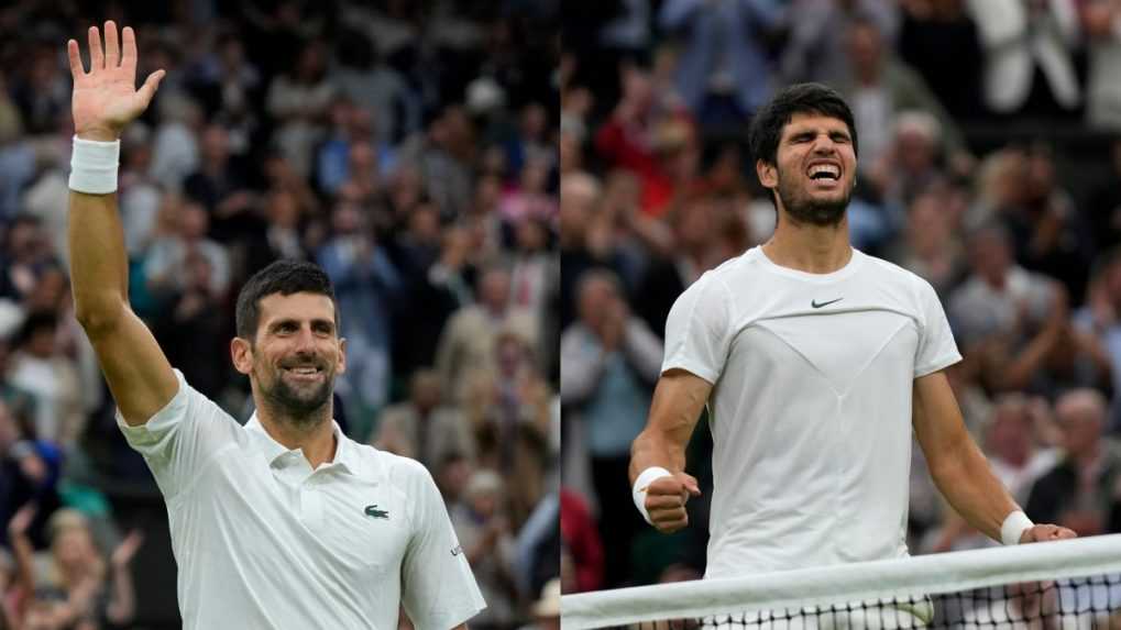 Vo Wimbledone uvidíme súboj najvyššie nasadených: Alcaraz a Djokovič postúpili do finále