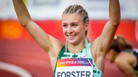 Forster s novým slovenským rekordom