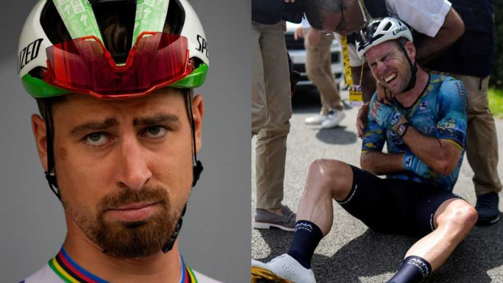 VIDEO: Nie je pekné, že Cavendish odišiel takýmto spôsobom, uznal po ôsmej etape Sagan