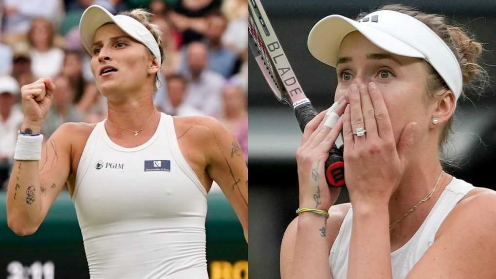 Vondroušová a Svitolinová prvými semifinalistkami Wimbledonu