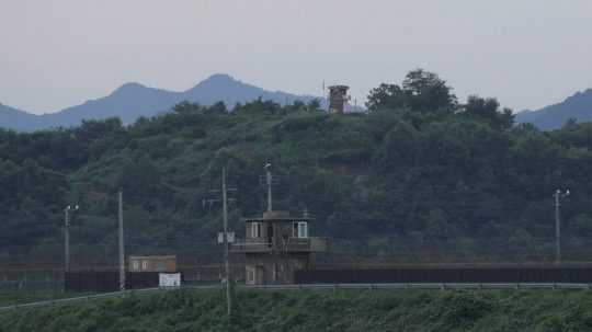 vojenské stanovište v KĽDR