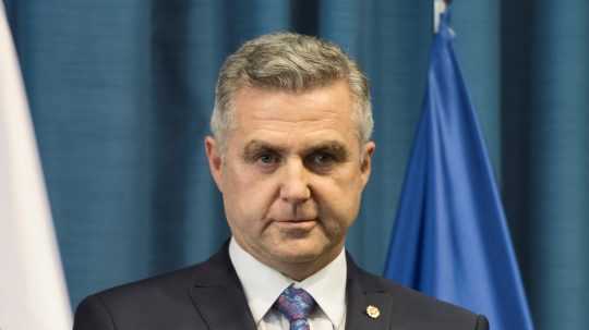 Na archívnej snímke exprezident Policajného zboru SR Tibor Gašpar.