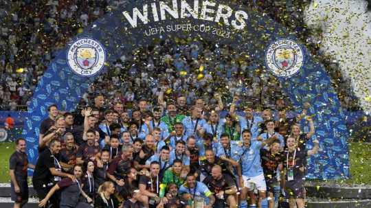 Manchester City získal Superpohár po triumfe nad Sevillou