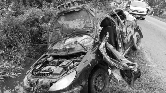 Na ceste medzi obcami Merník a Michalok sa stala tragická dopravná nehoda.