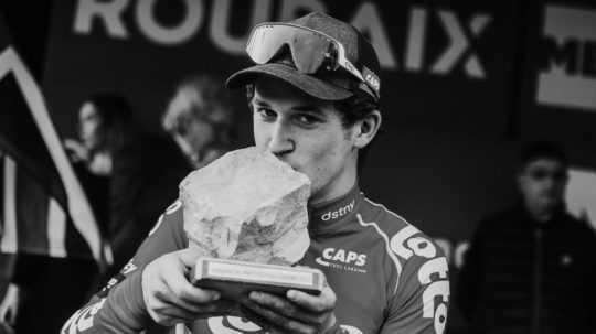 Belgický cyklista Tijl De Decker.