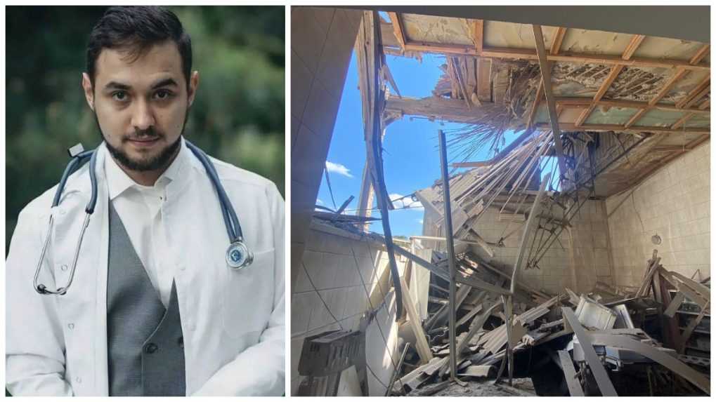 Mladý lekár, ktorý zahynul pri ostreľovaní nemocnice v Chersone, bol v práci prvý deň po dokončení stáže