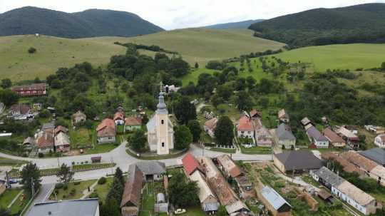 Obec Kunova Teplica po prívalových povodniach.
