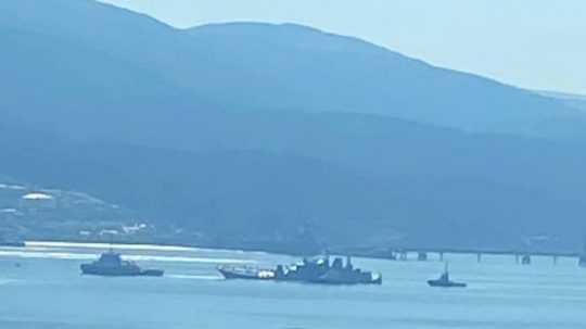 Zasiahli sme ruskú výsadkovú loď, tvrdí ukrajinská tajná služba o útoku na Novorossijsk