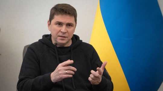 Šéf ukrajinskej prezidentskej kancelárie Mychajlo Podoľak.
