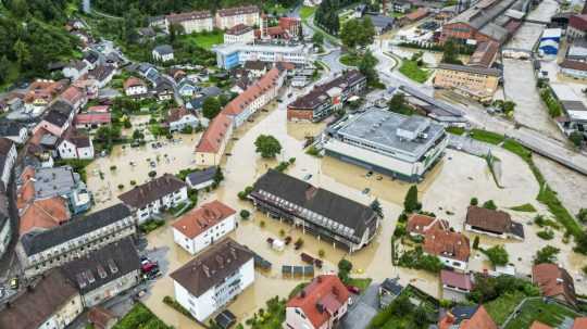 záplavy v Slovinsku