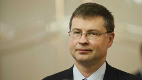 Podpredseda Európskej komisie Valdis Dombrovskis
