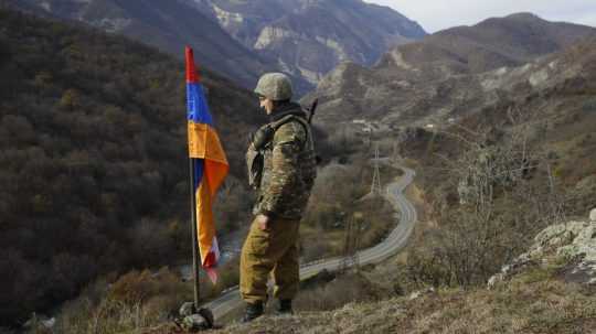 Konflikt v Náhornom Karabachu.