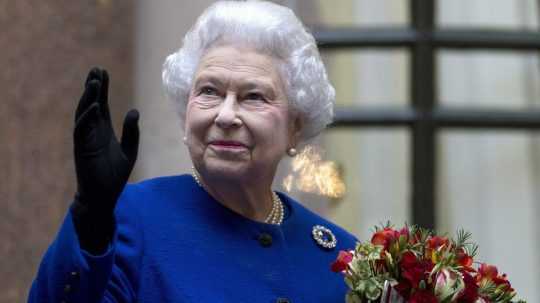Archívna snímka dnes už zosnulej kráľovnej Alžbety II.