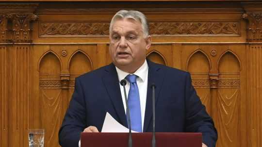 Viktor Orbán na otvorení jesennej schôdze maďarského parlamentu.