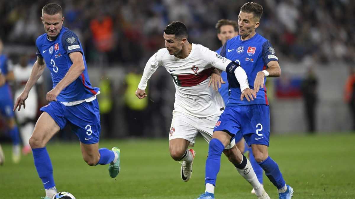 Les Slovaques n’ont pas été suffisants contre le Portugal lors du match de l’année