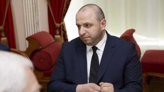 Na snímke ukrajinský minister obrany Rustem Umerov.