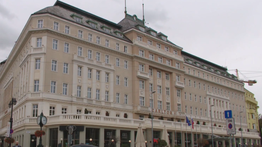 Bratislavský hotel Carlton.