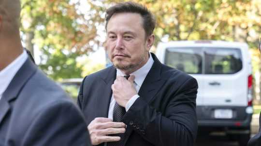 Na snímke Elon Musk.