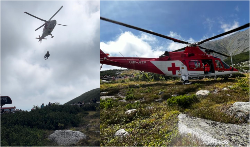 Dramatické chvíle vo Vysokých Tatrách: Horskí aj leteckí záchranári museli pomáhať viacerým ľuďom