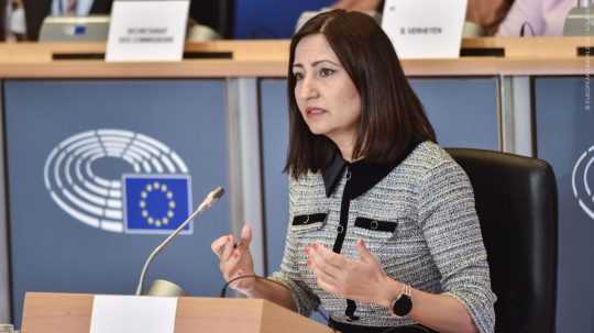 Na snímke eurokomisárka Iiana Ivanovová z Bulharska.