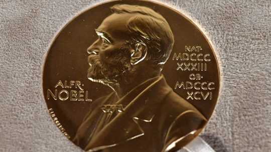 Nobelova medaila.