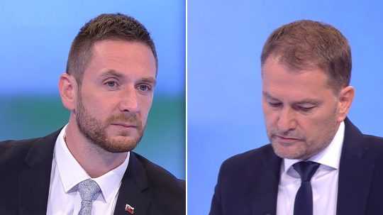 V diskusnej relácii RTVS O 5 minút 12 sa stretli Igor Matovič (OĽANO A PRIATELIA) a Milan Uhrík (Republika).