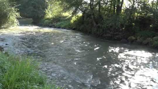 Na snímke rieka Slaná.