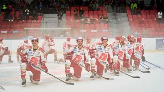 Na snímke hokejisti HC Prešov.