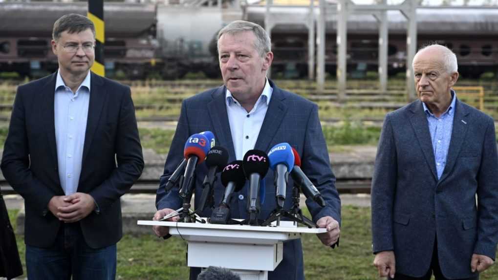 Kapacity na tranzit ukrajinského obilia po železnici sa zvýšia, potvrdil to minister dopravy Lančarič