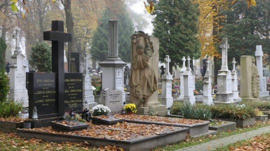 Na snímke Národný cintorín v Martine 26. októbra 2022.