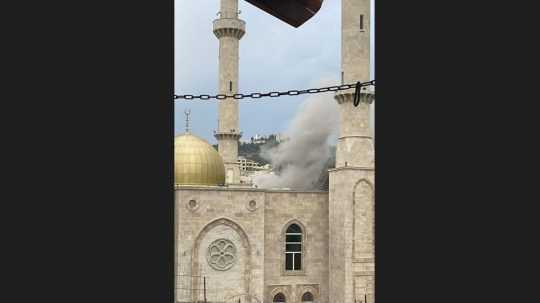Hamas zasiahol raketami mešitu v Izraeli.