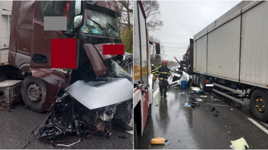 Dopravnú nehodu v Rožňave neprežil jeden z vodičov. S osobným autom skončil zakliesnený pod kamiónom