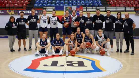Slovenské basketbalistky s prvým triumfom v kvalifikácii na ME 2025, uspeli na palubovke Rumunska