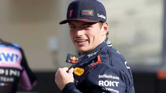 Na snímke holandský pretekár Max Verstappen z tímu Red Bull.