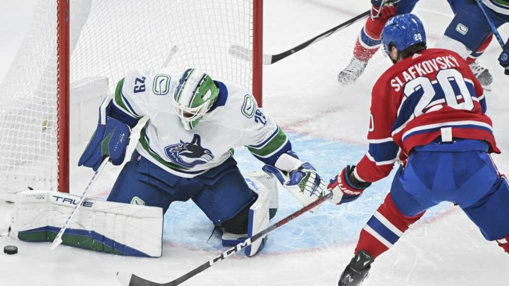 NHL: Slafkovský si vytvoril nový osobný rekord, Bedard opäť pútal pozornosť