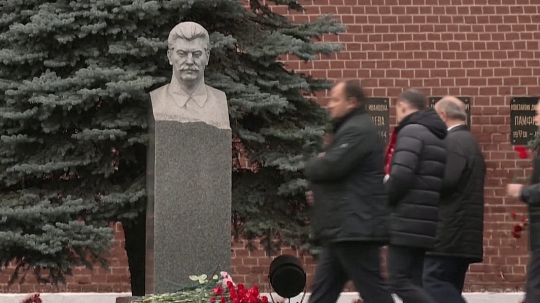 Pamätník Josifa Stalina.