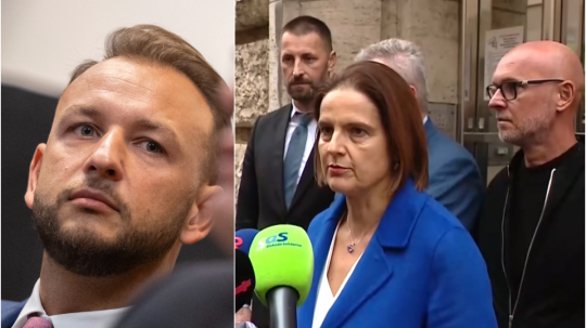 Poslanci SaS podali trestné oznámenie na ministra vnútra Matúša Šutaja Eštoka.