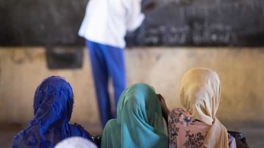 Na snímke škola v Sudáne.